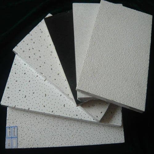 Mineral fibre ceiling tiles